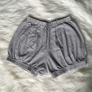 American Apparel seersucker bloomer shorts